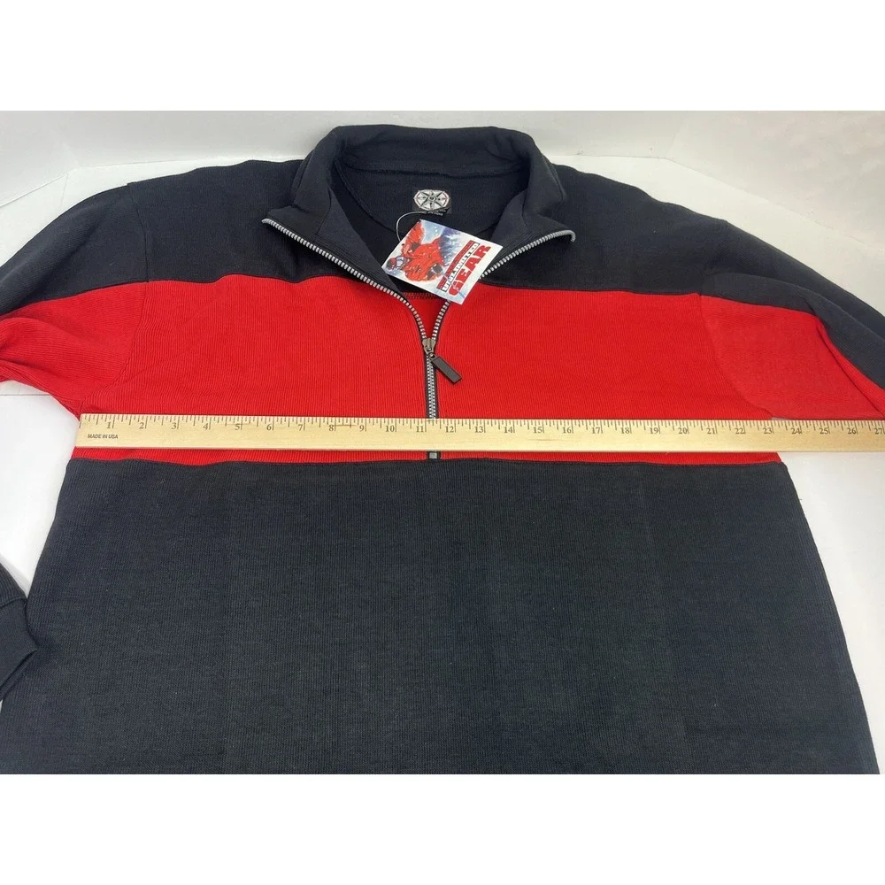 NEW MARLBORO UNLIMITED Men's Fleece Vest (L) & Jacket (XL) Red Black Compass